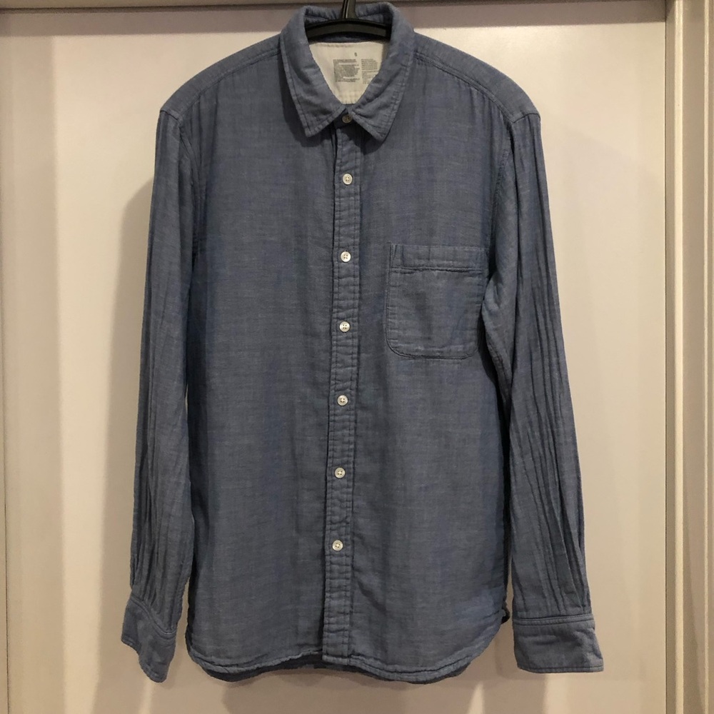 Muji Japan Chambray Button Down - Size Small (S)